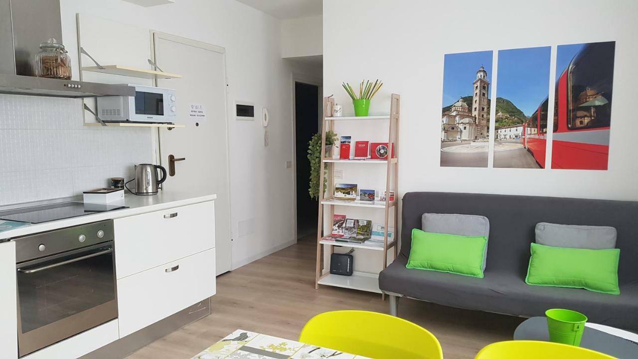 Le Stanze Del Trenino Rosso Apartamento Tirano Exterior foto