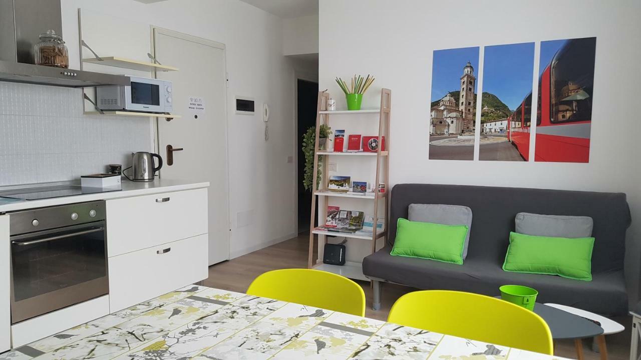 Le Stanze Del Trenino Rosso Apartamento Tirano Exterior foto